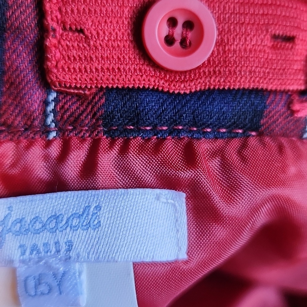 Jacadi Paris Red Wool Skirt - Picture 9 of 11